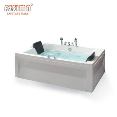 high quality massage bathtub cheap 2 person inflatable square bathtub free standing