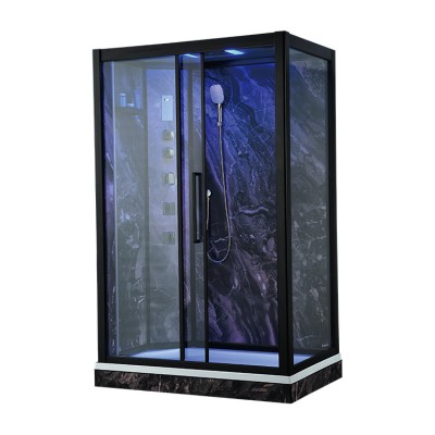 European style eco-friendly material hydro massage special shower cabin steam room